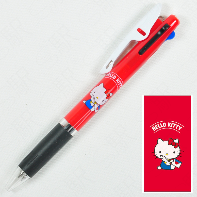 Mitsubishi Pencil Uni Jetstream 3-Color Ballpoint Pen 0.5mm x Kamio Japan CUTE MODEL - Sanrio Hello Kitty Mitsubishi Pencil Uni Jetstream 3-Color Ballpoint Pen 0.5mm x Kamio Japan CUTE MODEL - Sanrio Hello Kitty